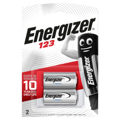 Energizer Lithium Photo 123 2 pack