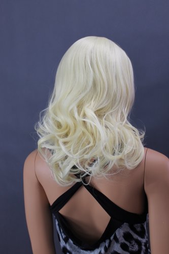 Dámská paruka středně dlouhá blond 2B-613 (PAR-2B-613)