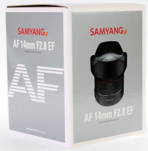 Samyang AF 14mm f/2.8 ED AS IF UMC Objektiv für Canon EOS