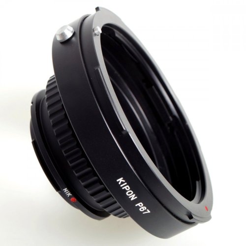 Kipon Adapter für Pentax 67 Objektive auf Nikon F Kamera