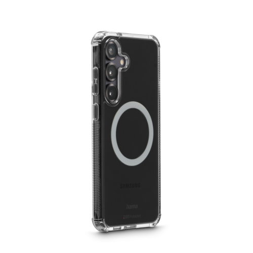Hama Extreme Protect, kryt pro Samsung Galaxy S25+, magnetický, D3O®, nežloutnoucí, průhledný