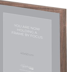 Focus Soul Walnut veneer 50X60 Plexi