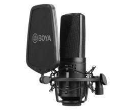 Mikrofón BOYA BY-M1000 2směrový studiový, XLR
