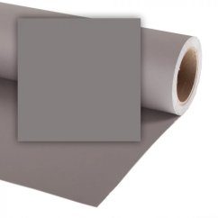 Colorama 2,72 x 11 m, jednobarevné papírové pozadí, smoke grey