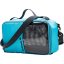 Shimoda Medium Accessory Case | Holds Drives, Cards, Cords & More | size 29 × 15 × 8 cm | Translucent Shell to View Contents | River Blue