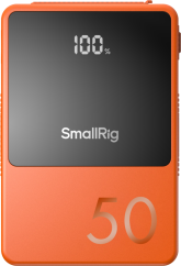 SmallRig 4871 V-Mount Battery Mini VB50 (Orange)