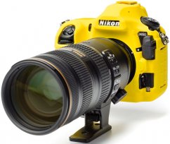 easyCover Silikon Schutzhülle f. Nikon D850 Gelb