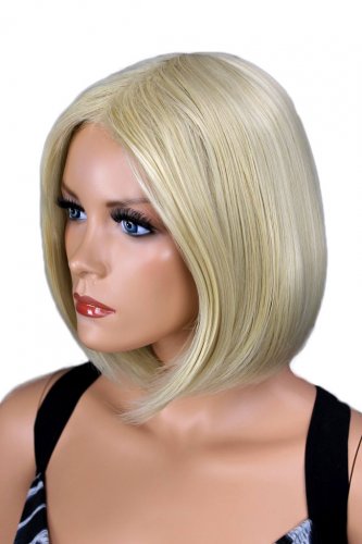forDSLR women's short synthetic fibre HT wig blonde