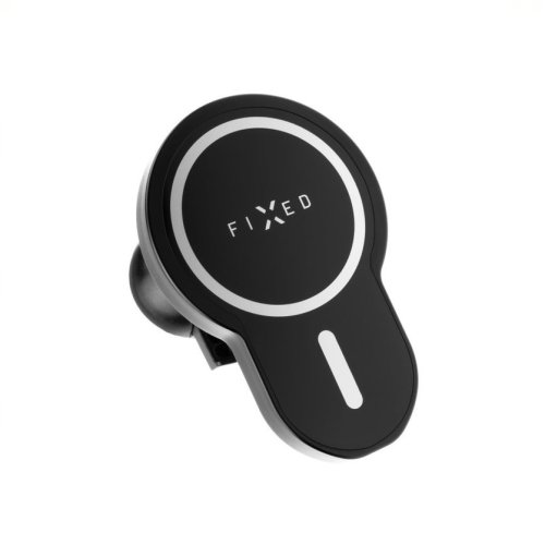 Držák FIXED MagClick s bezdrátovým nabíjením a podporou MagSafe, 15 W, černý