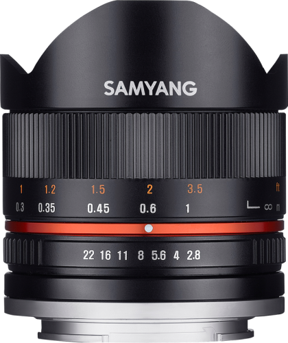 Samyang 8mm f/2,8 UMC Fish-eye II černý pro Sony E