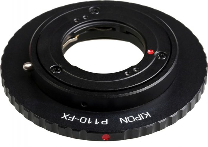 Kipon Adapter from Pentax 110 Lens to Fuji X Camera