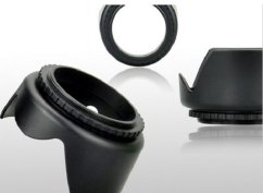 forDSLR květinová sluneční clona 82mm