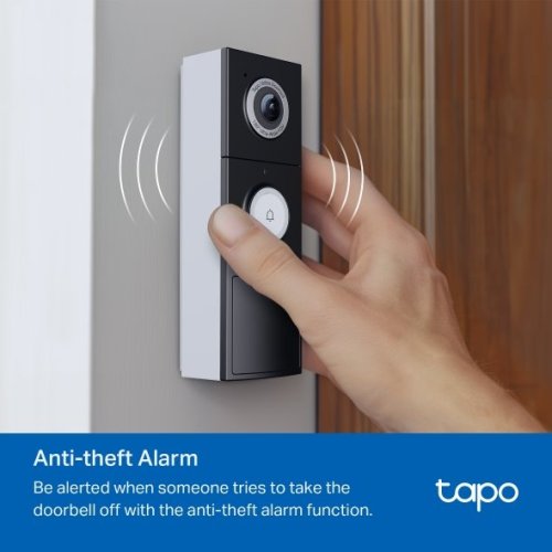 TP-Link Tapo D235 IoT smart doorbell, 3MPx, baterie, sada s Tapo H200