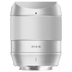TTARTISAN AF 56mm f/1,8 pre Fuji X, silber