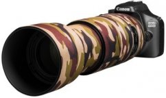 easyCover Lens Oaks Objektivschutz für Tamron 100-400mm f/4,5-6,3 Di VC USD Model A035 (Eichenbraun)