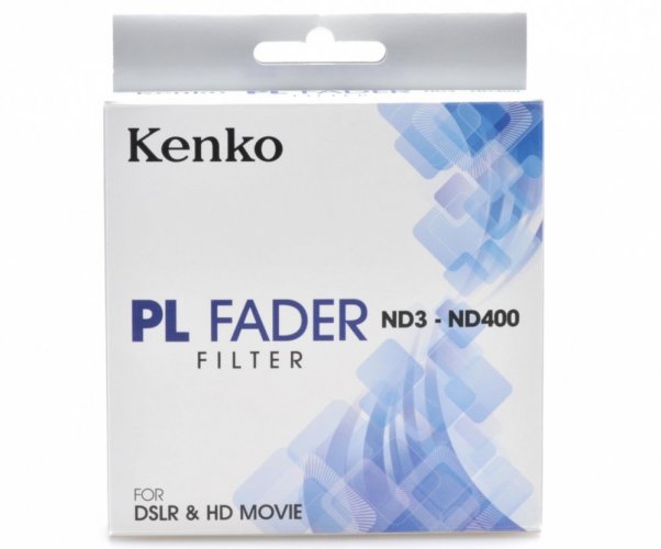 Kenko šedý neutrální filtr PL FADER ND3-ND400 77mm