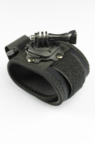 360° otočný držák s páskem na ruku pro GoPro Hero kamery (GP130)
