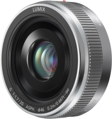 Panasonic Pancake f/1.7 Lens 20mm II Black