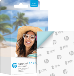 HP Sprocket Zink paper Sprocket 3x4 50-pack 3,5x4,25