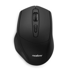 Myš Niceboy OFFICE M10 Ergonomic bezdrôtová, čierna
