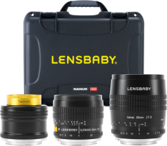 Lensbaby Pro Kit with Velvet 85, Burnside 35 & Twist 60 for Nikon F