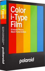 Polaroid COLOR FILM I-TYPE BLACK FRAME EDITION