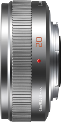 Panasonic Lumix G 20mm f/1,7 II ASPH černý (H-H020AE-K)