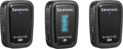 Saramonic Blink 500 ProX B2R 2.4GHz Dual-Channel Wireless Microphone System with Charging Case
