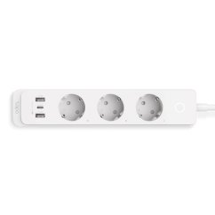 Múdra zásuvka TP-Link Tapo P300(EU) 3x german socket, 2x USB, 1x USB C, regulácia 230V cez IP, Cloud, WiFi