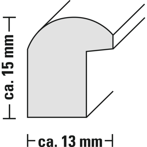 Plastový rámeček Hama SWING, bílý, 10x15 cm