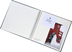 Focus Base Line Canvas Wire-O 30x30 Beige w. white sheets