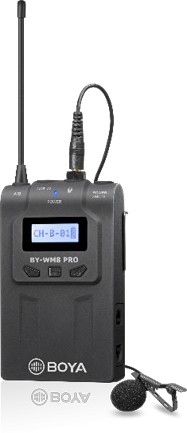 BOYA BY-TX8 Funksender kompatibel mit Empfängern RX8 a SP-RX8 Pro