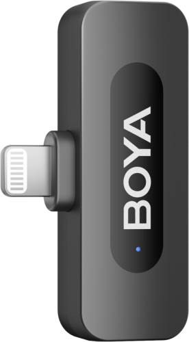 Boya BY-V2 V2.0 Ultra compact 2.4GHz wireless mic for lightning devices - 2TX+1RX