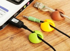 Cable clip, držáky kabelů 6ks (USB6)