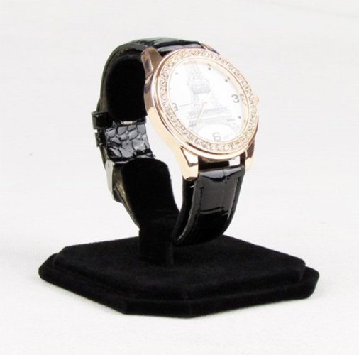 forDSLR stojánek na náramkové hodinky černý samet