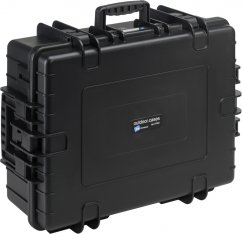 B&W Outdoor Case 6500, kufor s penou čierny