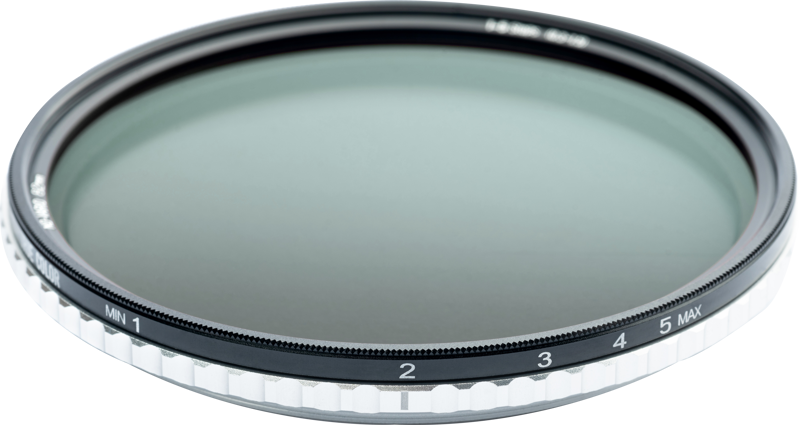 NiSi Filter ND-Vario 1-5 Stops True Color 62mm