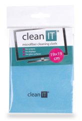 Čistiaci prostriedok CLEAN IT čistiaca utierka z mikrovlákna, malá svetlo modrá