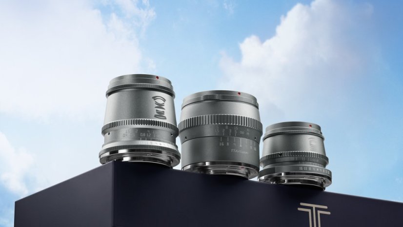 TTArtisan 17mm-35mm-50mm (APS-C) Titanium set objektivů pro Fuji X