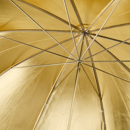 Walimex odrazný dáždnik 150cm 2-vrstvový čierny/zlatý