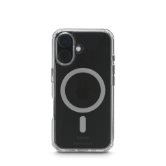 Hama Extreme Protect, kryt pro Apple iPhone 16, magnetický, D3O®, nežloutnoucí, průhledný