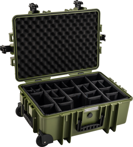B&W Outdoor Cases BW Outdoor Cases Type 6700 / Bronze green (divider system) B&W Outdoor Cases BW Outdoor Cases Type 6700 / Bronze green (divider system)