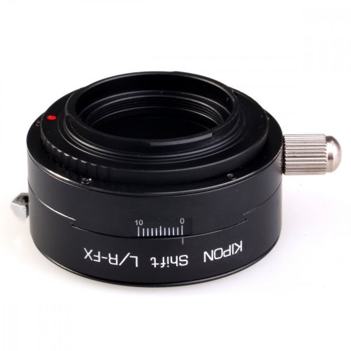 Kipon Shift adaptér z Leica R objektivu na Fuji X tělo