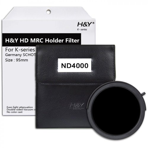 H&Y K-Series HD MRC 95mm Drop-in ND4000 95mm Filter for Filter Holder