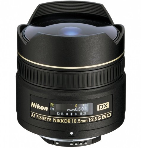 Nikon AF-S DX Nikkor Fisheye 10,5mm f/2,8G ED Objektiv