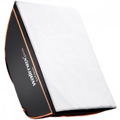 Walimex pro Softbox 80x120cm (Orange Line Serie) für Multiblitz