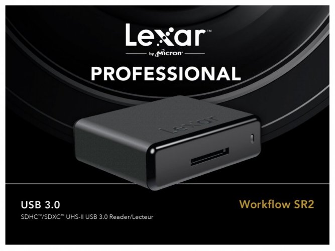 Lexar Professional Workflow SR2 pro SD