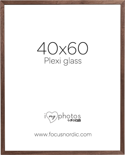 Focus Soul Walnut veneer 40X60 Plexi