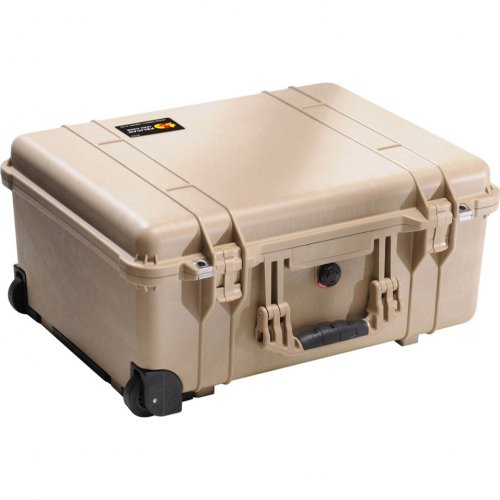 Peli™ Case 1560 Foam Suitcase(Desert Tan)