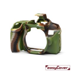 easyCover Canon EOS 850D silikonové pouzdro, kamufláž